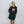 Load image into Gallery viewer, OVERSIZED SWEATSHIRT DRESS GREEN PAITING