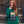 Load image into Gallery viewer, GREEN PAITING SWEATSHIRT DRESS
