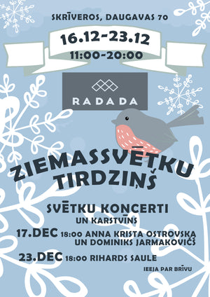 RADADA ZIEMASSVĒTKU TIRDZIŅŠ