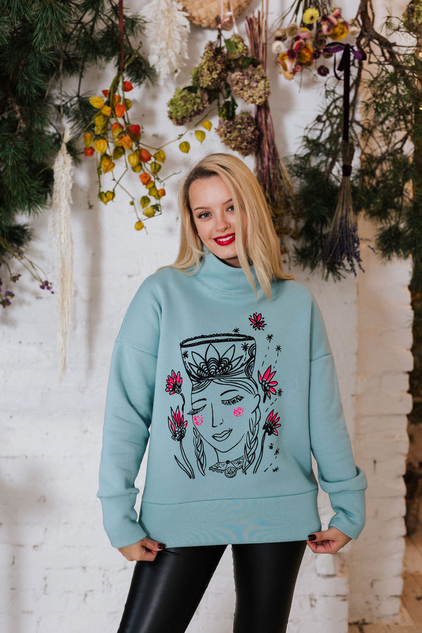 COURLAND GIRL OVERSIZED SWEATSHIRT