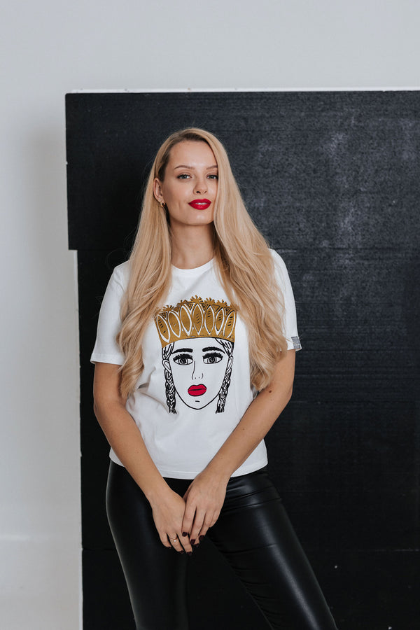 GIRL WITH CROWN T-SHIRT regular