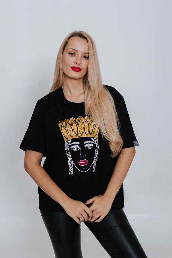 GIRL WITH CROWN T-SHIRT regular