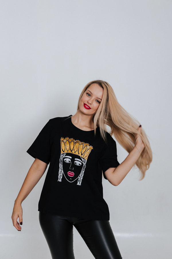 GIRL WITH CROWN T-SHIRT regular