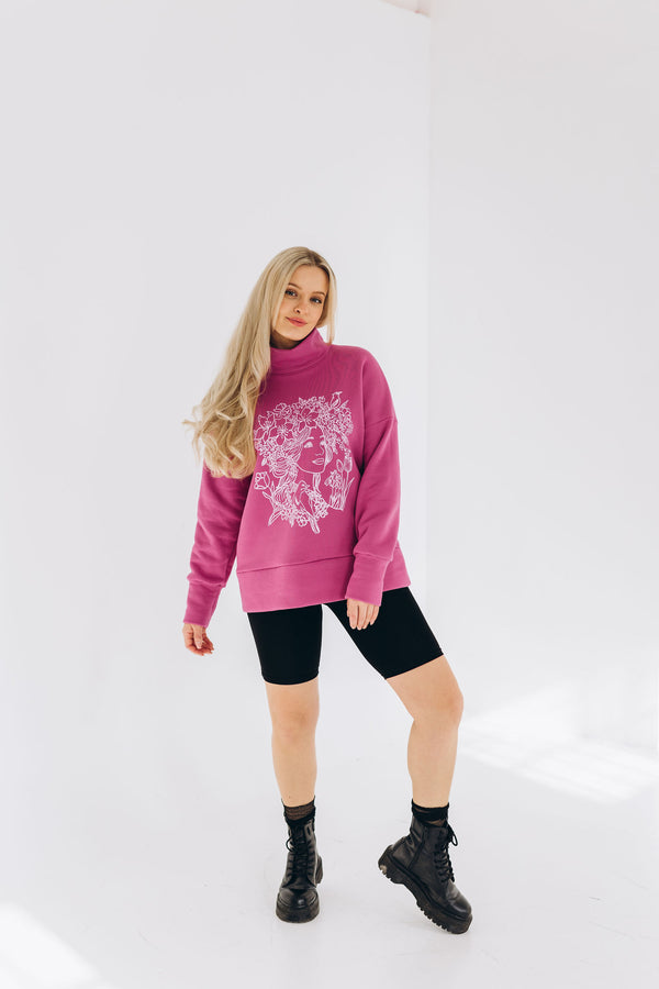 SPRING in my mind OVERSIZED SWEATSHIRT