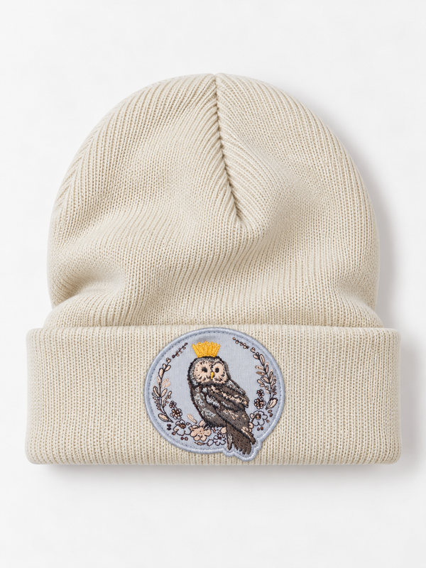 OWL Beanie – Almond