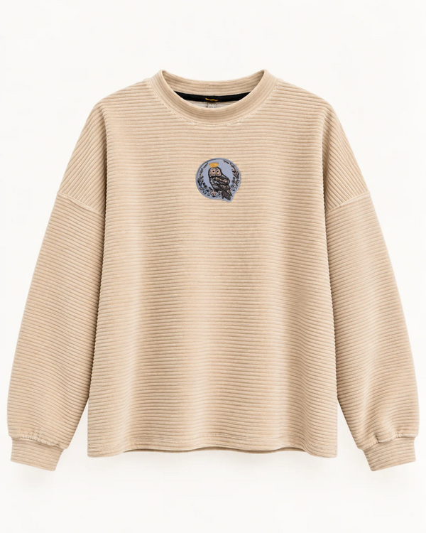 Velvet Sweatshirt OWL
