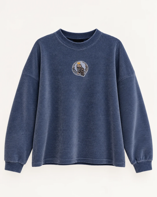 Velvet Sweatshirt OWL