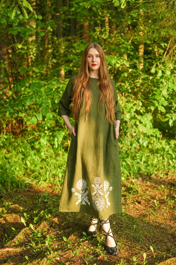 Long Linen Dress RAXTI