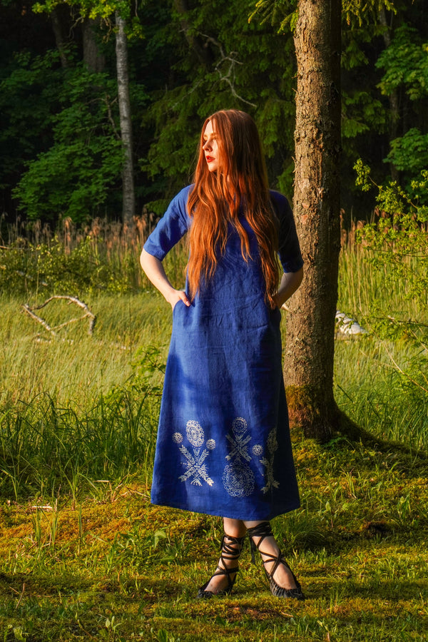 Long Linen Dress RAXTI