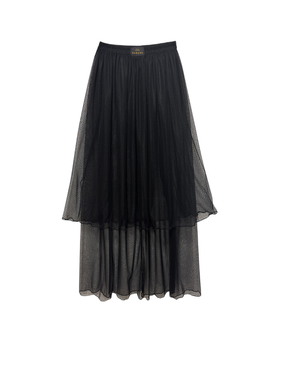 Two-Layer Tulle Skirt