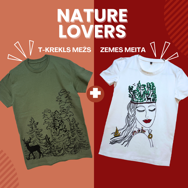 T-SHIRT SET NATURE LOVER