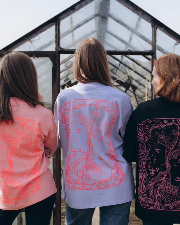 Oversized T-shirt BACK PRINT Candy