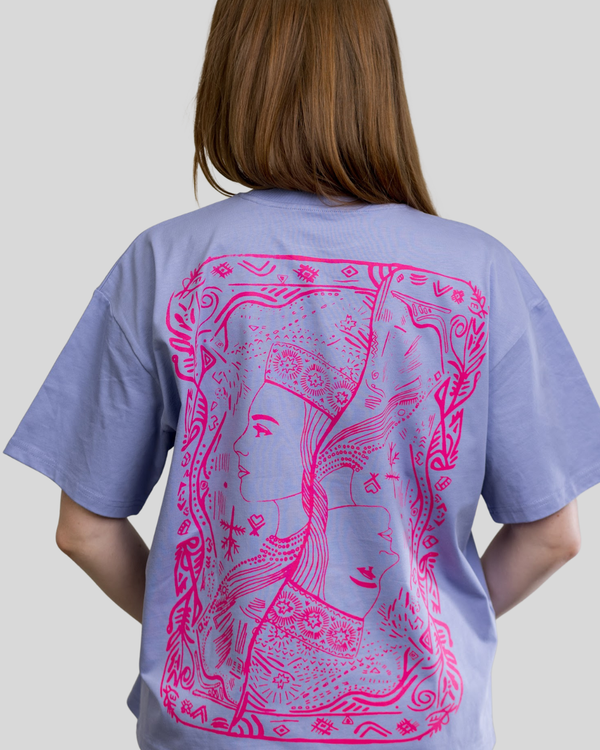 Oversized T-shirt BACK PRINT Candy