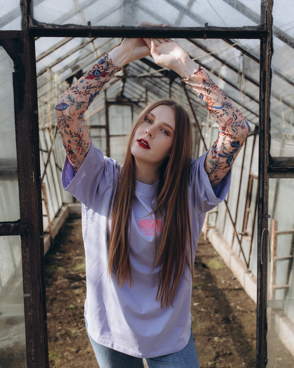 Oversized T-shirt BACK PRINT Candy