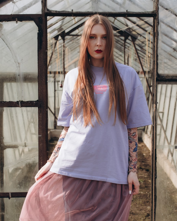 Oversized T-shirt BACK PRINT Candy