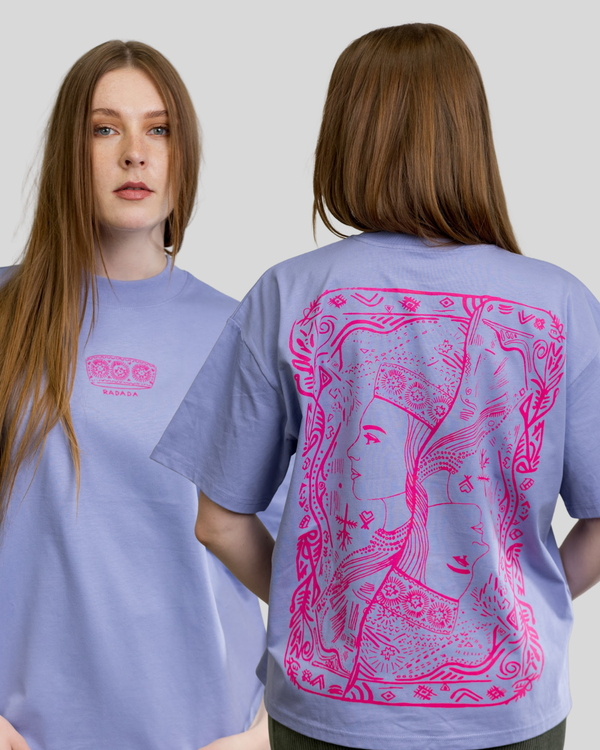 Oversized T-shirt BACK PRINT Candy