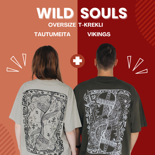 OVERSIZE T-SHIRT SET WILD SOULS