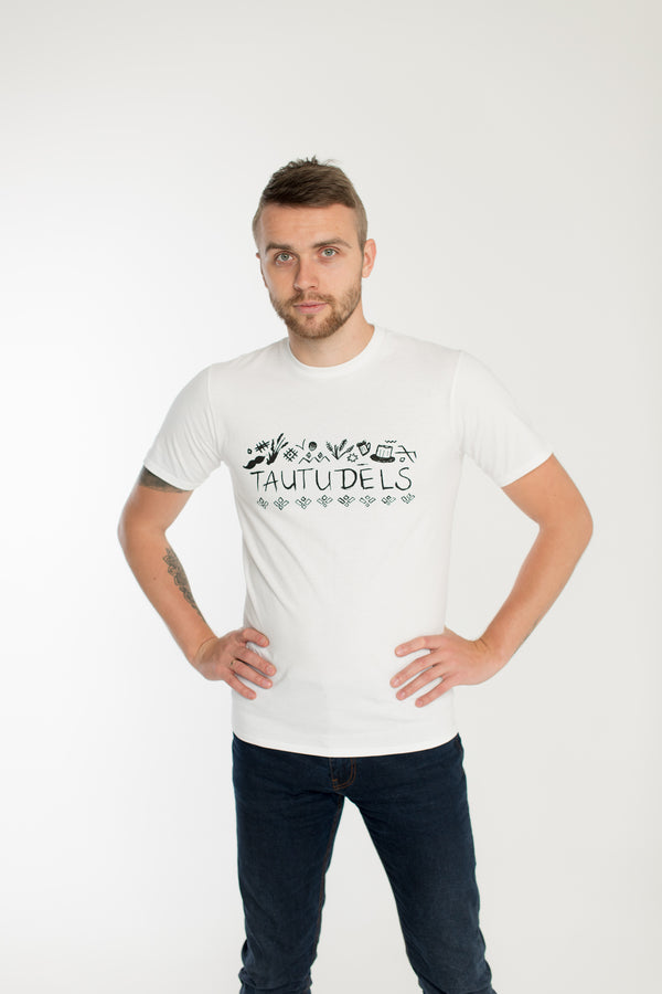 TAUTUDĒLS FOLK SON MEN'S T-SHIRT