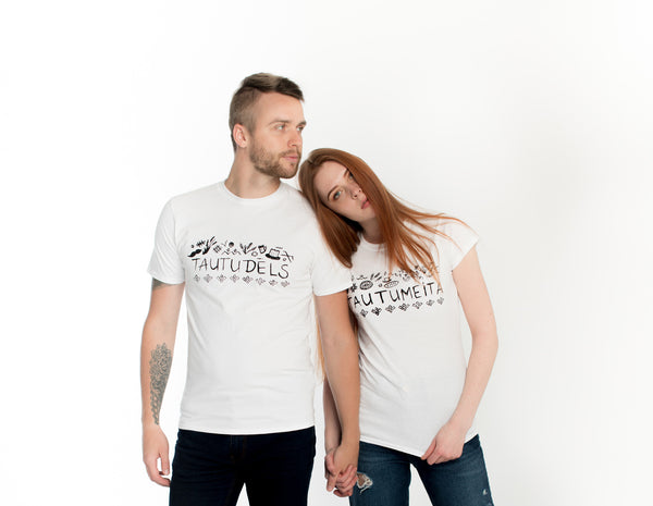 TAUTUDĒLS FOLK SON MEN'S T-SHIRT