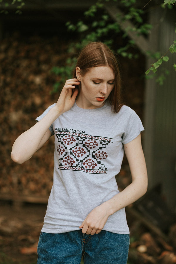 #ES ESMU LATVIJA T-SHIRT WOMEN