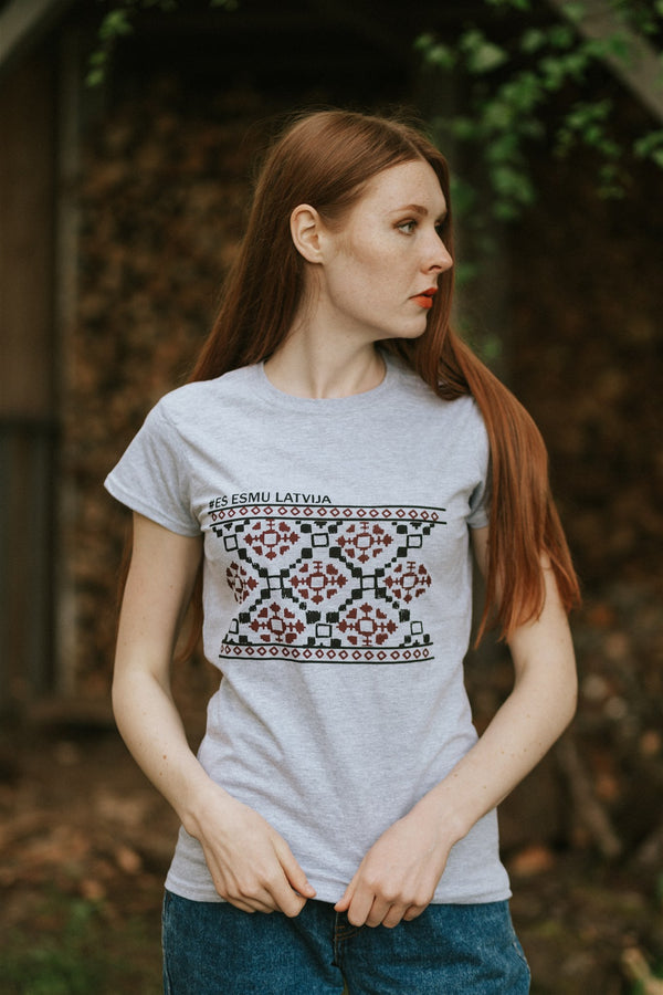 #ES ESMU LATVIJA T-SHIRT WOMEN