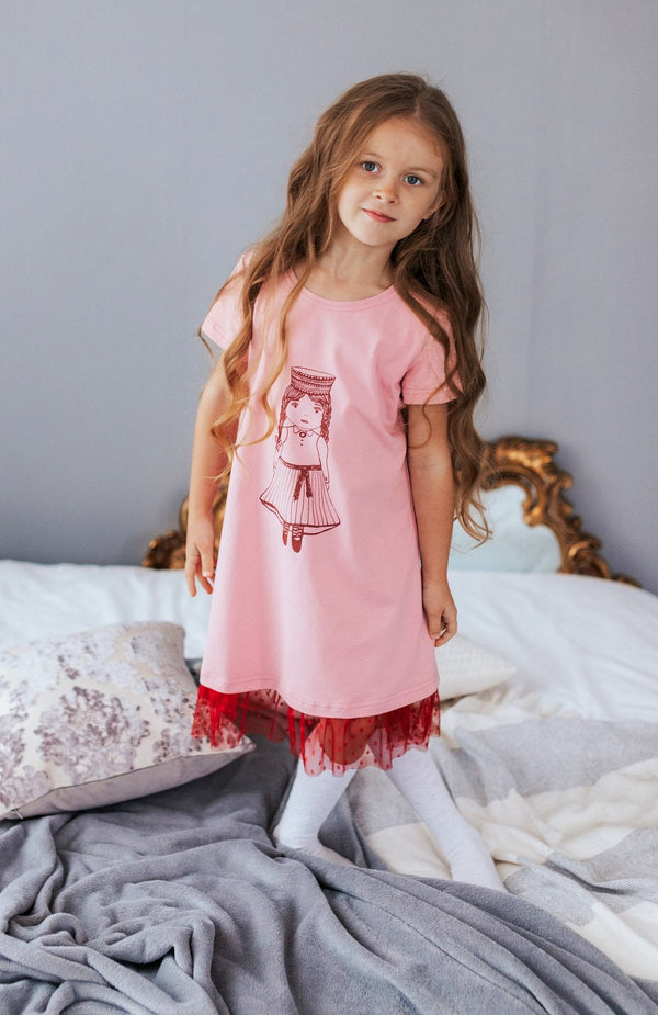 DOLLY SHORT SLEEVE DRESS