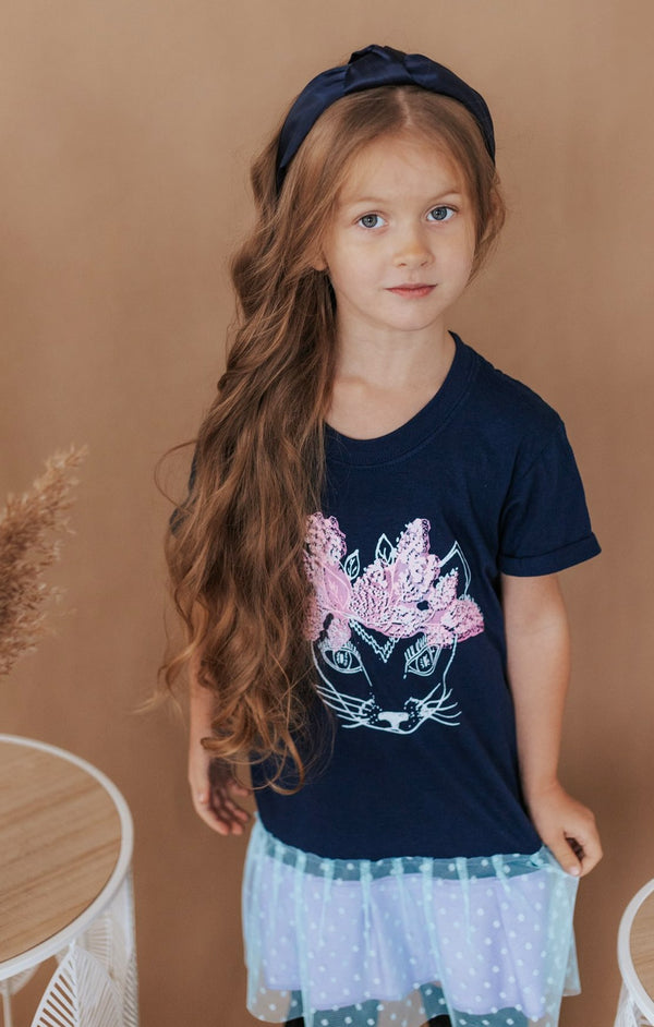 THE CAT SHORT SLEEVE DRESS