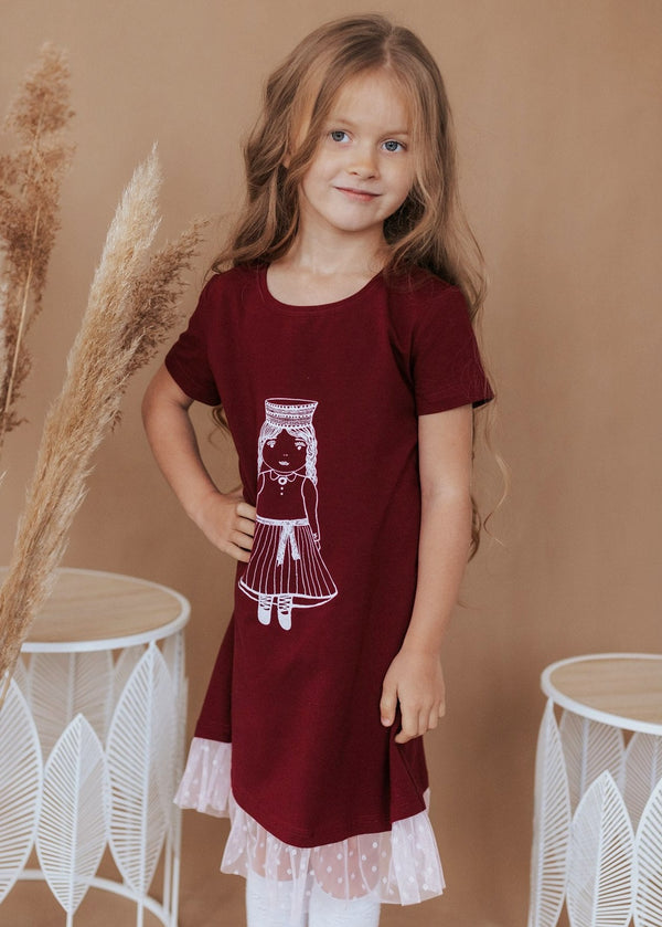 DOLLY SHORT SLEEVE DRESS