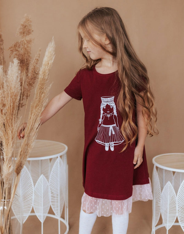 DOLLY SHORT SLEEVE DRESS