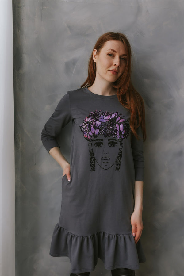 AURORA SWEATSHIRT DRESS