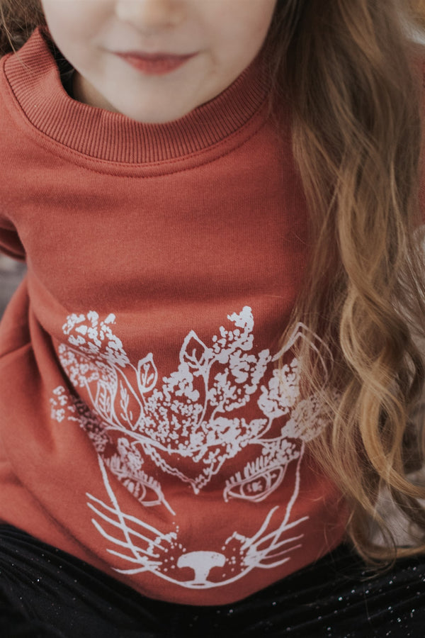 THE FLOWER CAT SWEATSHIRT