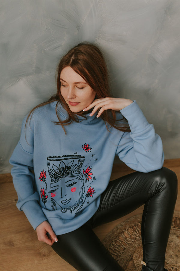 COURLAND GIRL OVERSIZED SWEATSHIRT