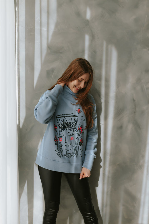 COURLAND GIRL OVERSIZED SWEATSHIRT