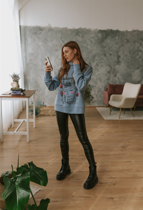 SWEATSHIRT COURLAND GIRL OVERSIZED