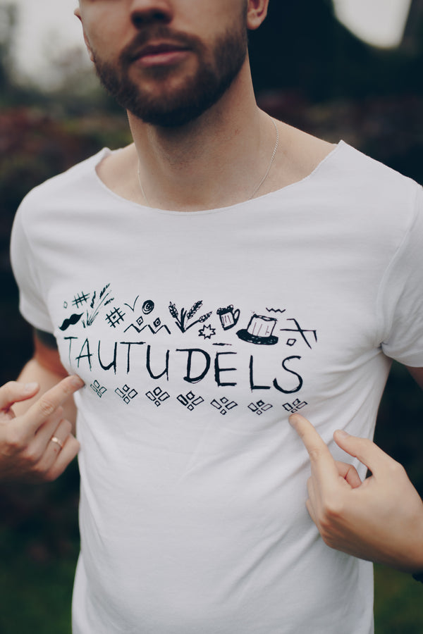 TAUTUDĒLS FOLK SON MEN'S T-SHIRT