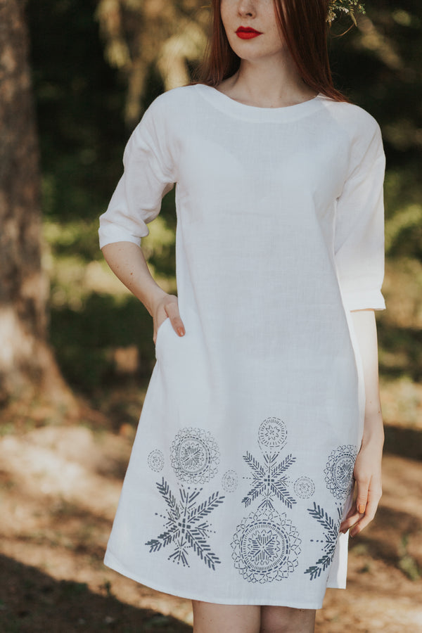 RAXTI LINEN DRESS