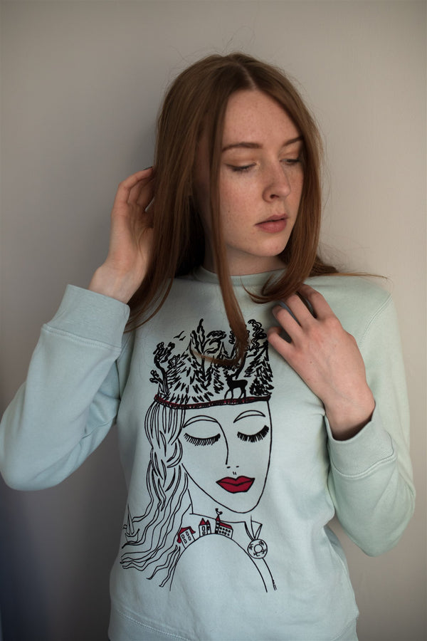 SWEATSHIRT BREATH THE EARTH