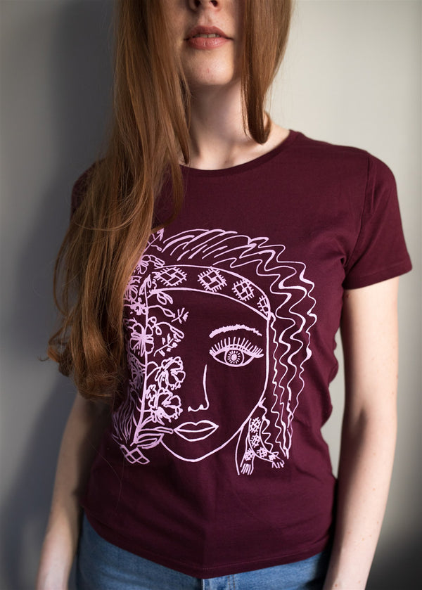 FIREFLY T-SHIRT BORDO