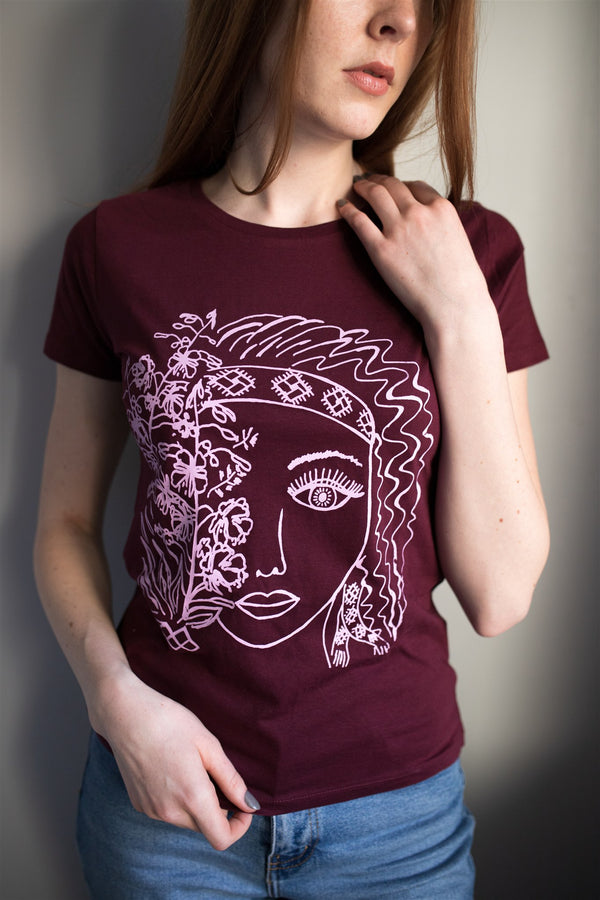 FIREFLY T-SHIRT BORDO